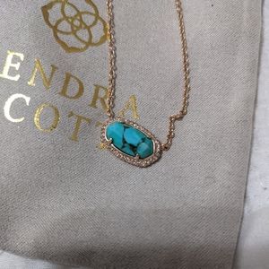 Rose gold pave Elisa